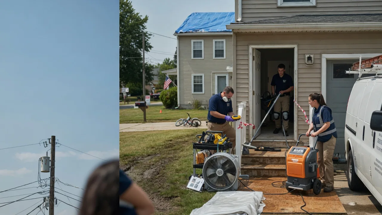 Water Damage Repair in Warwick, MD near me